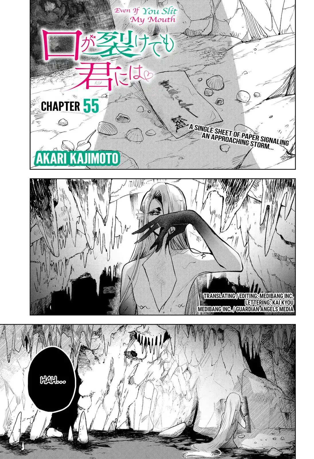 Kuchi ga Saketemo Kimi ni wa (2020) Chapter 55 1